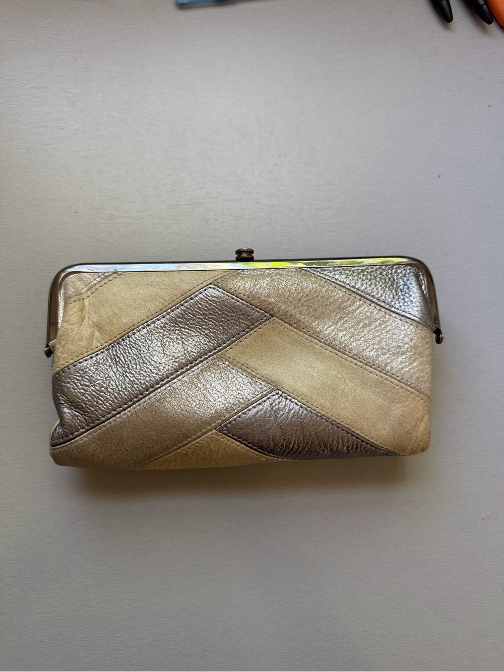 HOBO Lauren Patchwork Leather Clutch
Wallet